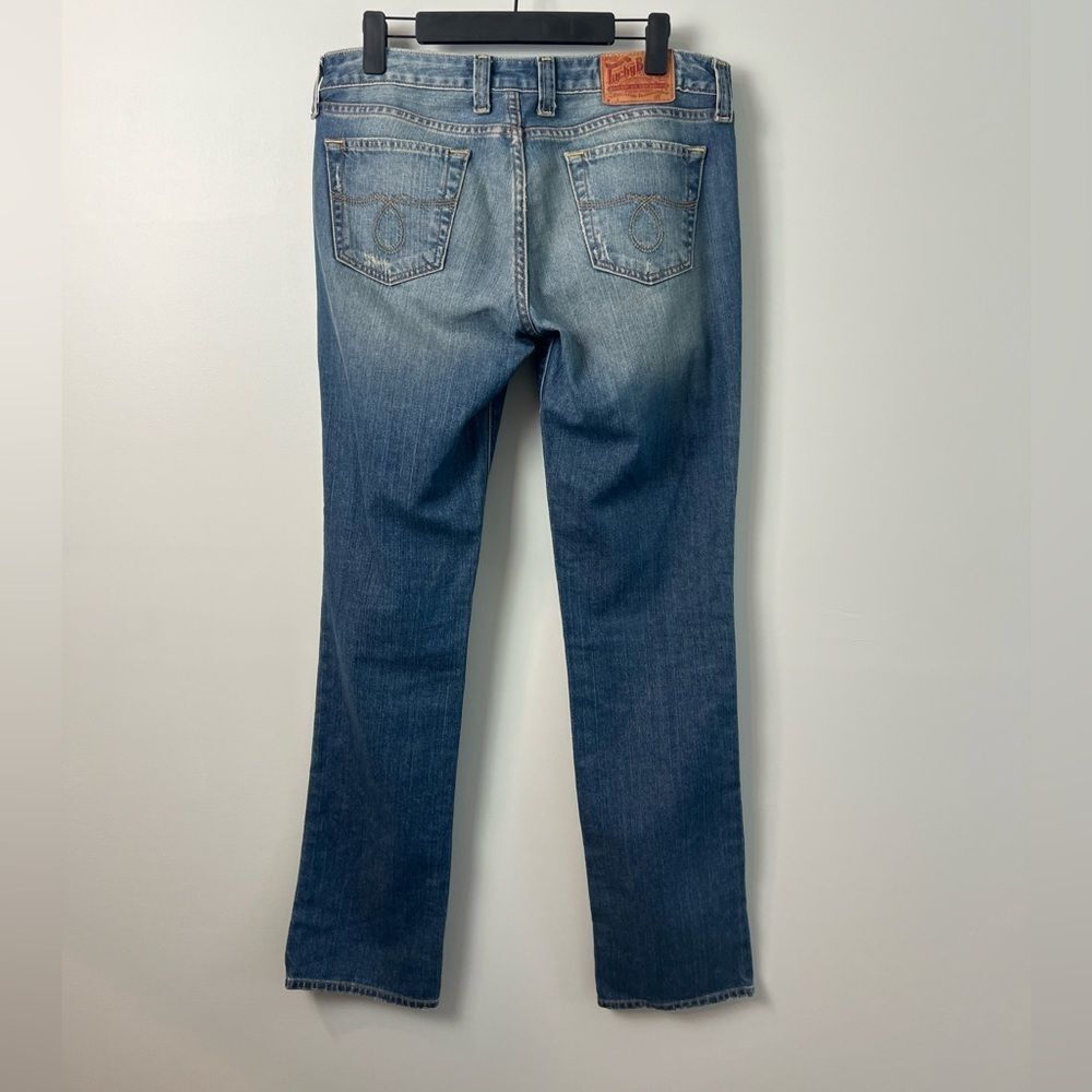 Lucky Brand Lola Straight Jeans Great Condition Size 10 or 30 medium wash